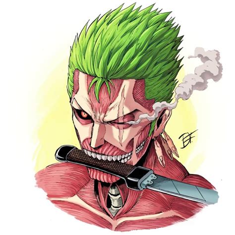 zoro to attack on titan.